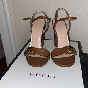 Gucci sandal heels!